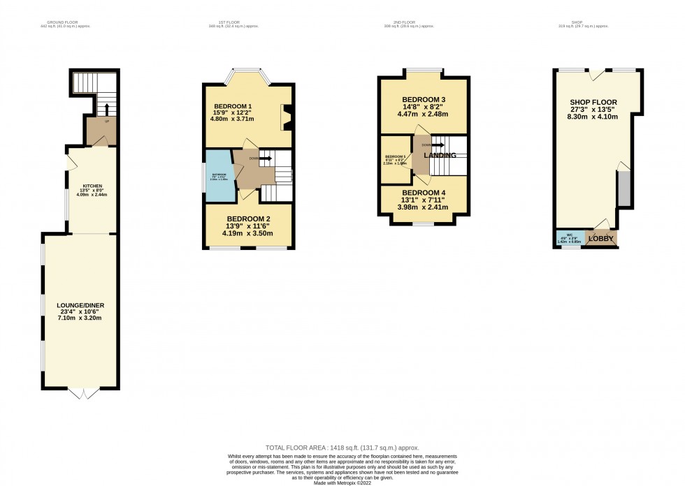 Floorplan for Edenbridge, Kent