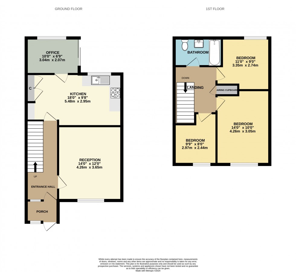 Floorplan for Edenbridge, Kent