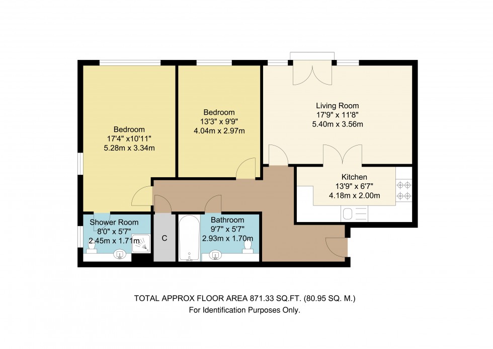 Floorplan for Edenbridge, Kent