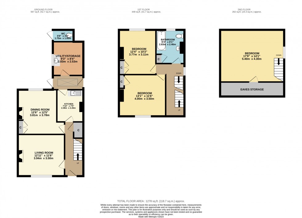 Floorplan for Marsh Green Road, Edenbridge, Kent