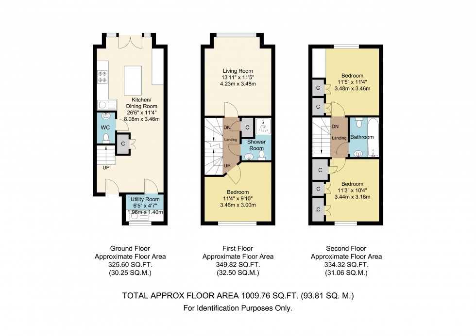 Floorplan for Edenbridge, Kent