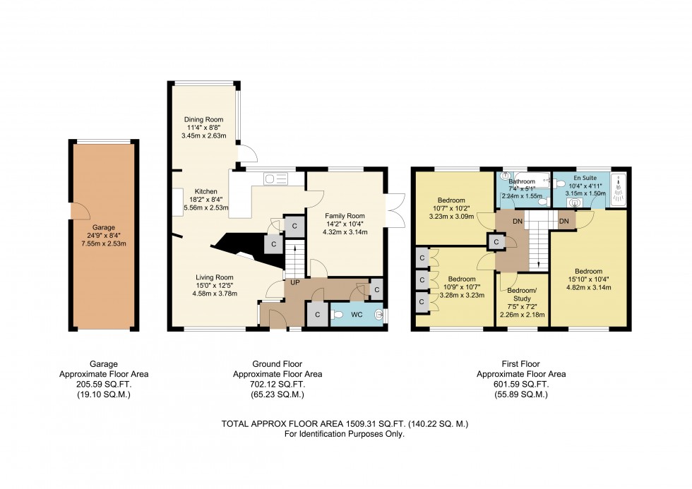 Floorplan for Edenbridge, Kent