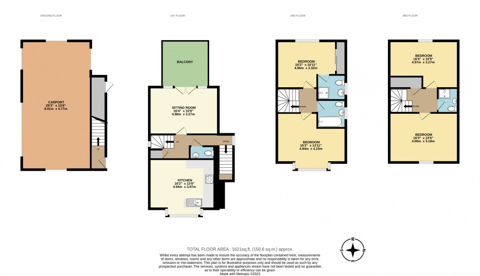 Floorplan for Edenbridge, Kent