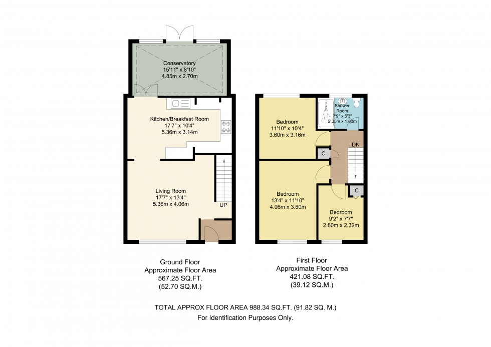 Floorplan for Edenbridge, Kent