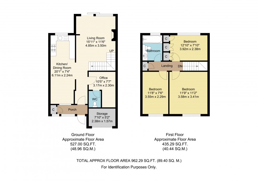 Floorplan for Edenbridge, Kent