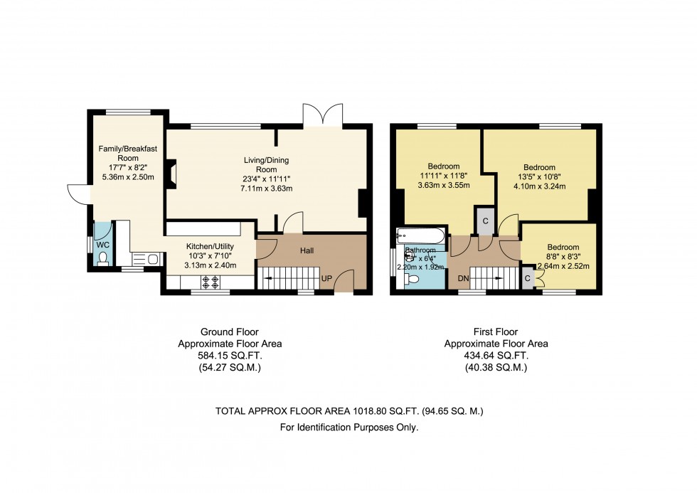 Floorplan for Lingfield, Surrey