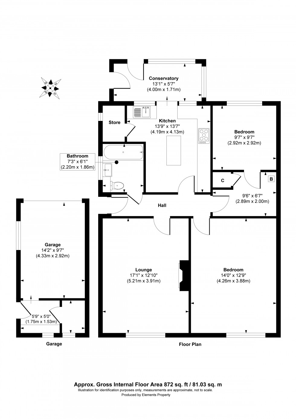 Floorplan for Brockham, Betchworth, Surrey