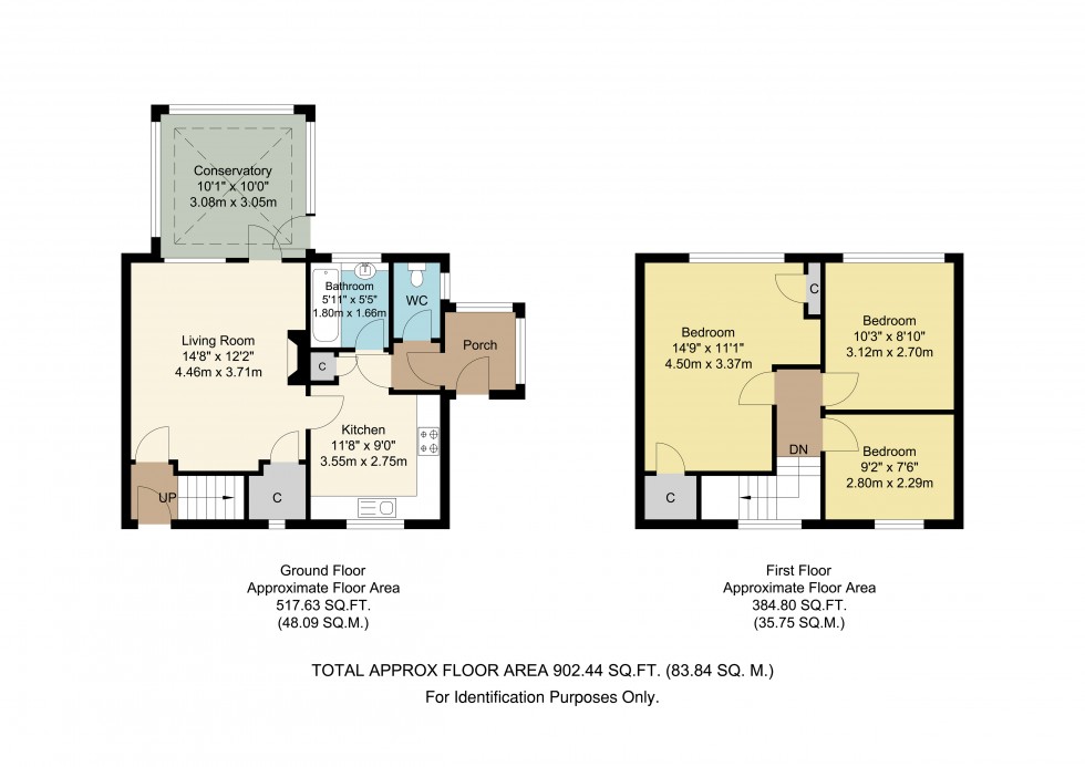 Floorplan for Edenbridge, Kent