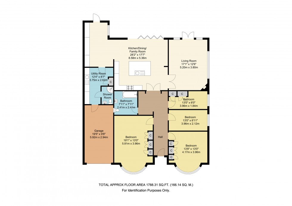 Floorplan for Mill Hill, Edenbridge, Kent