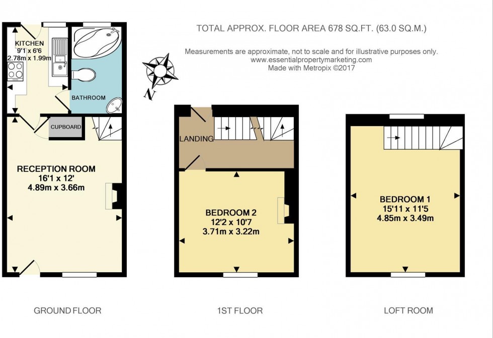 Floorplan for Vicarage Hill, Westerham, Kent