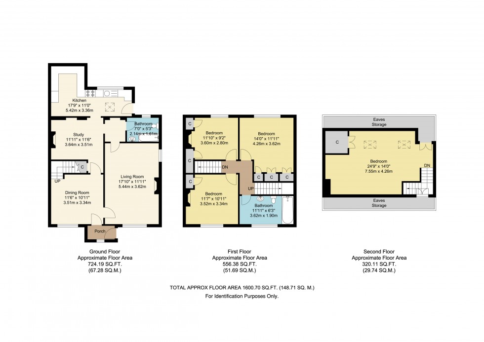 Floorplan for Hilders Lane, Edenbridge, Kent