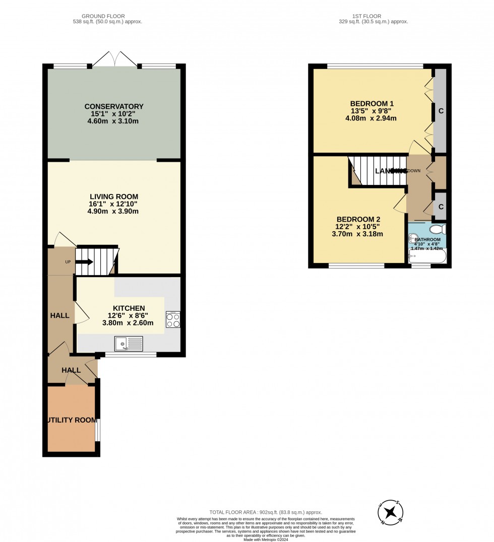 Floorplan for Edenbridge, Kent