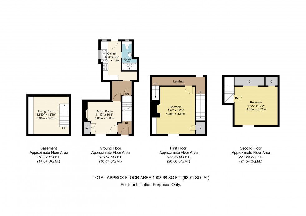 Floorplan for Vicarage Hill, Westerham, Kent