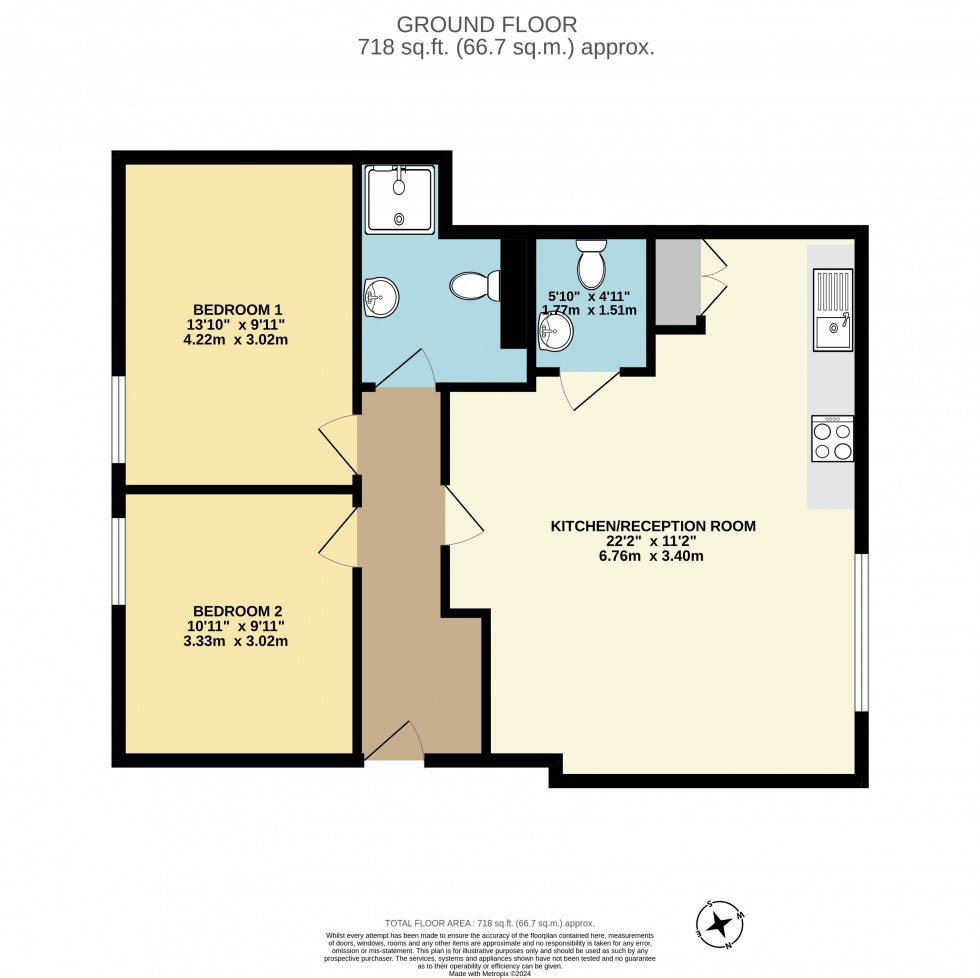 Floorplan for High Street, 67 High Street, Edenbridge, Kent