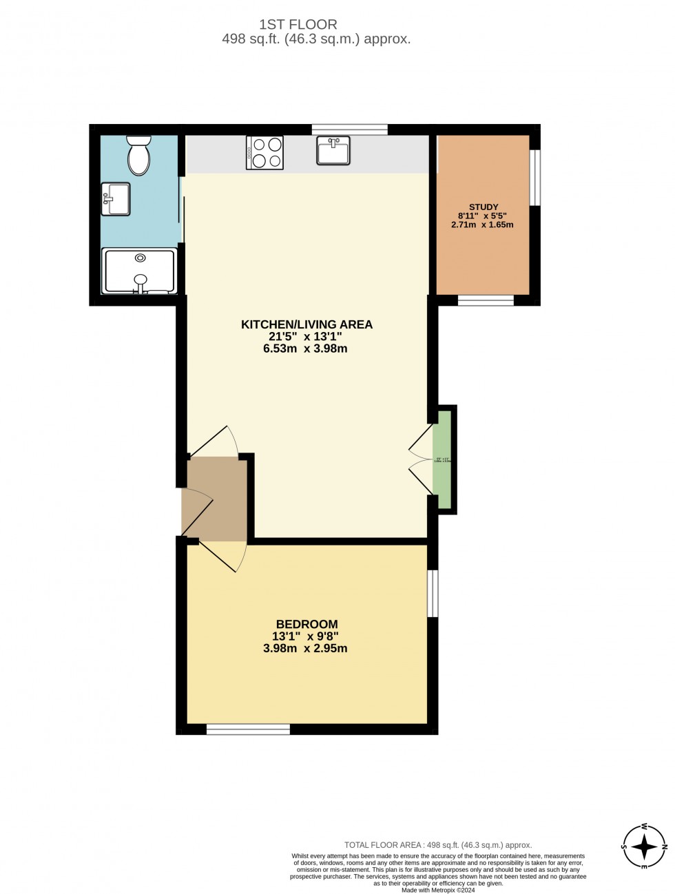 Floorplan for High Street, 67 High Street, Edenbridge, Kent