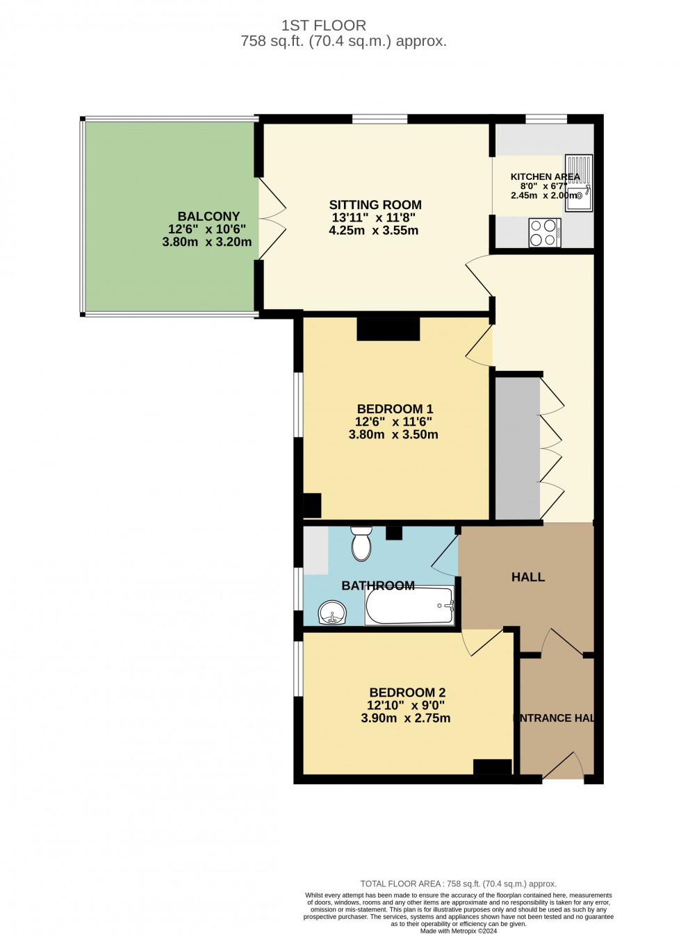 Floorplan for High Street, 58 High Street, Edenbridge, Kent