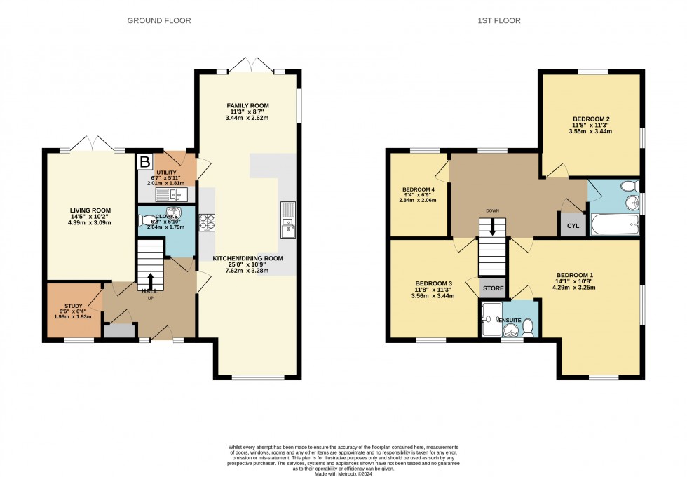 Floorplan for Edenbridge, Kent