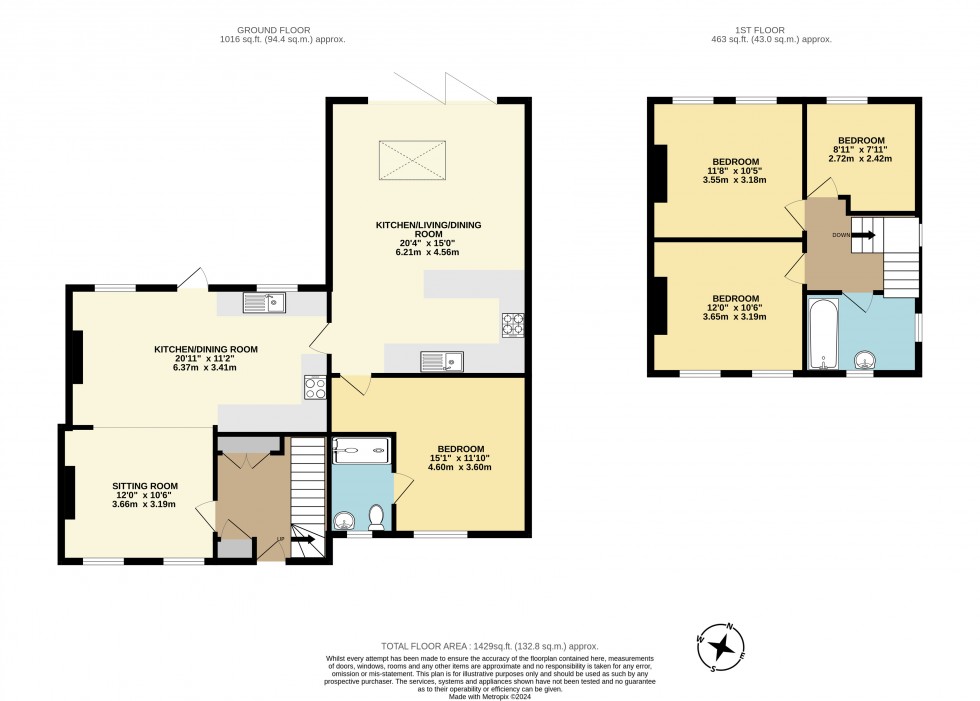 Floorplan for Edenbridge, Kent