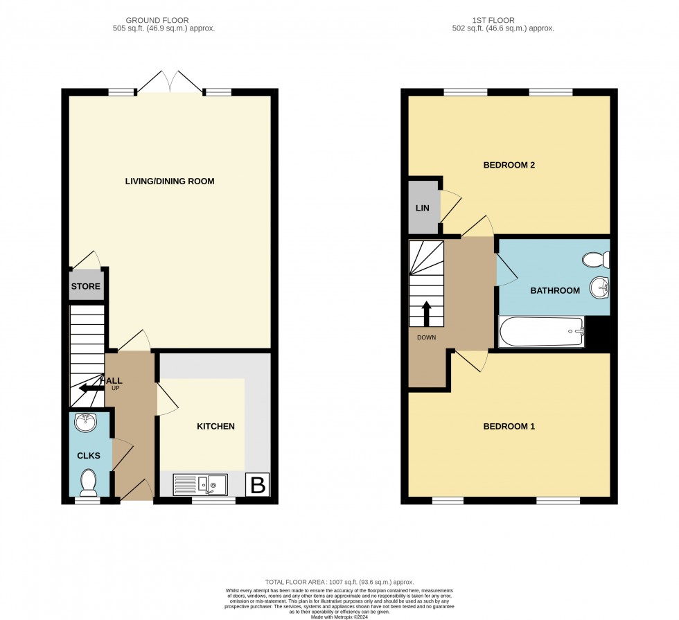 Floorplan for Edenbridge, Kent