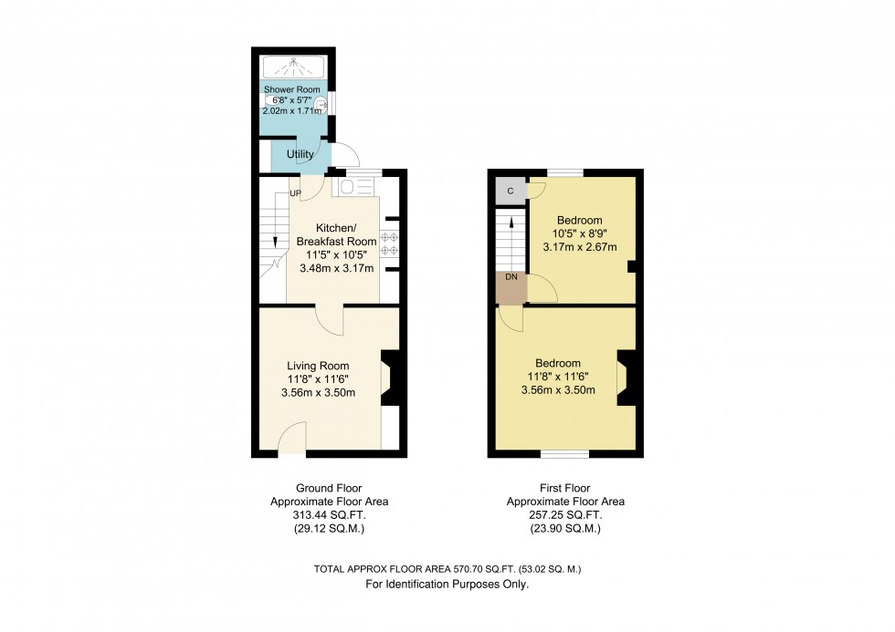 Floorplan for Edenbridge, Kent