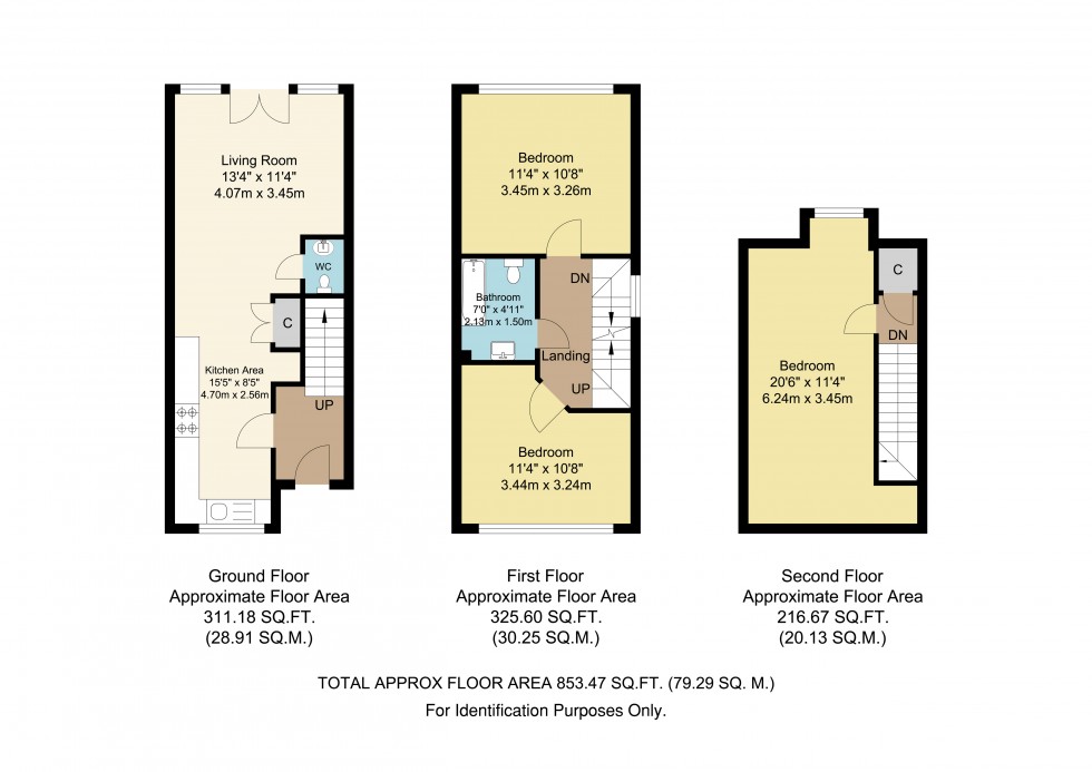 Floorplan for Edenbridge, Kent